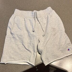 Champion Men's Athletic Light Gray Shorts